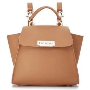 Zac Zac Posen Eartha Iconic East West Convertible Backpack Camel